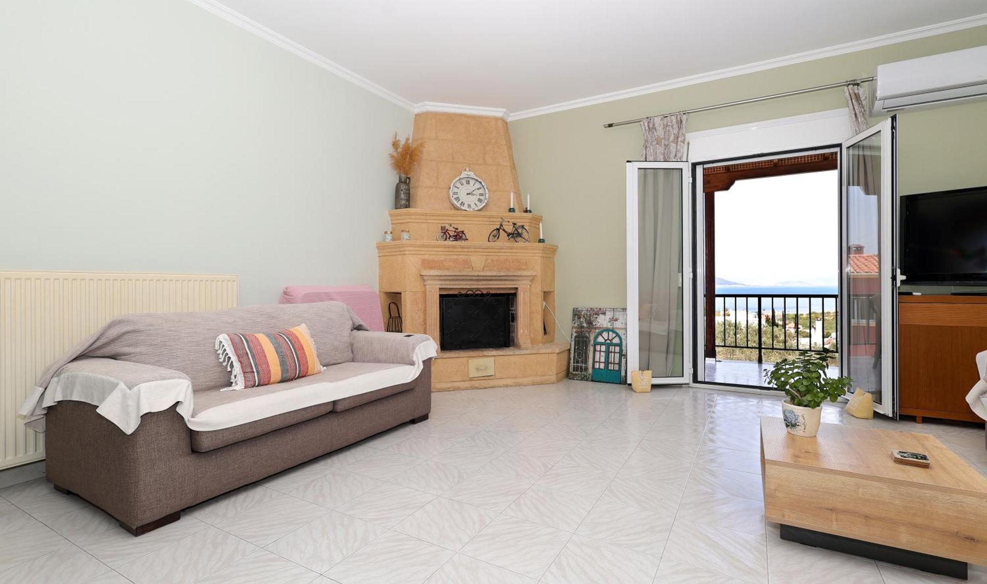 Katinaki'S View Apartment Tzikidhes ภายนอก รูปภาพ