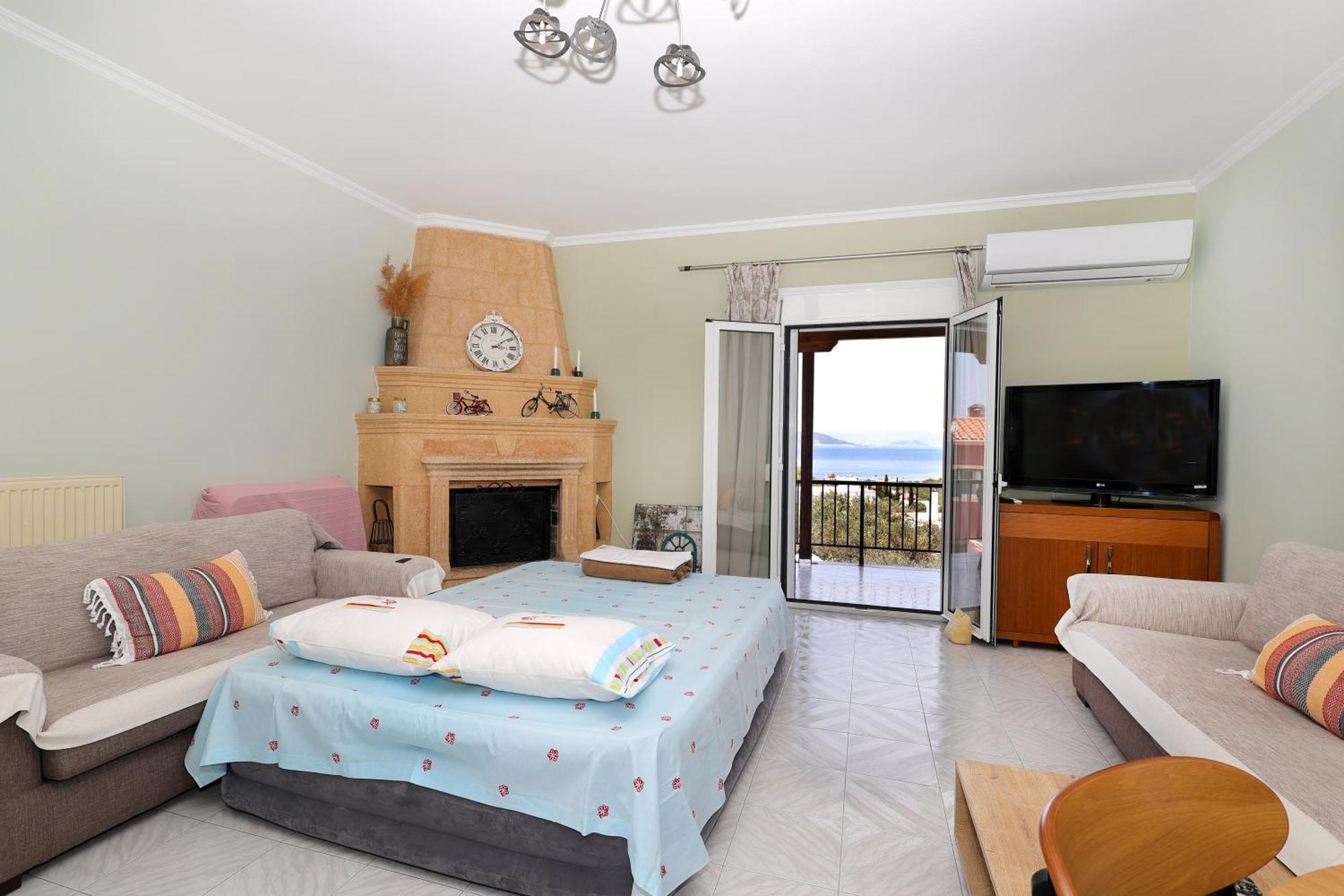 Katinaki'S View Apartment Tzikidhes ภายนอก รูปภาพ