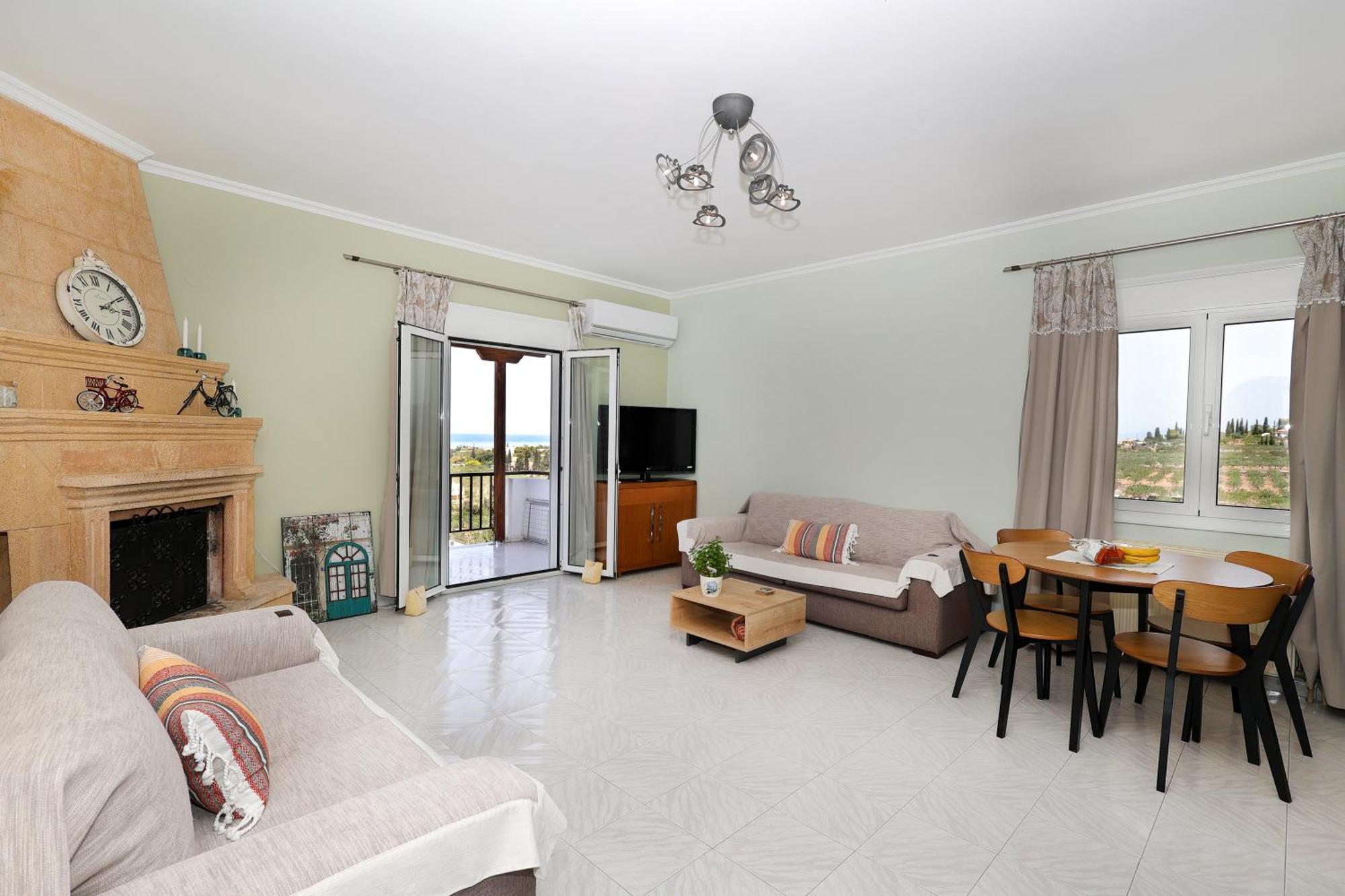 Katinaki'S View Apartment Tzikidhes ภายนอก รูปภาพ